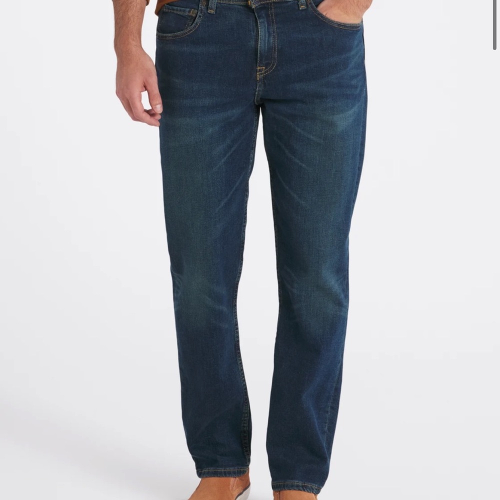 Alesbury Men’s slim fit medium wash jeans
